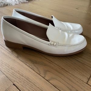 Tabitha Simmons loafers (white)